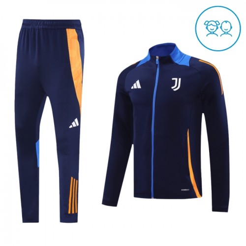 Juventus Ensemble Vestes d'Entraînement 2024-25 Navy Enfant Juventus Ensemble Vestes d'Entraînement 2024-25 Navy Enfant